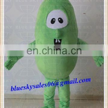custom made Veggie Tales Larry cucumber mascot costume