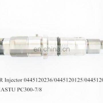 0445120029/0445120125/0445120236 Original Common Rail Injector for K,OMASTU PC300-7/8