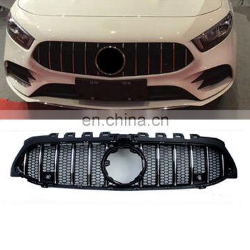 New W177 Grill AMG Front Black Grille 2018+ for Mercedes A W177 A180 A200 A45