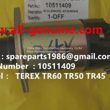 TEREX 10511409 SOLENOID STARTING TR100 TR60 TR70 TR45 TR50 MT4400AC OFF HIGHWAY RIGID DUMP TRUCK MINING HAULER TRANSMISSION