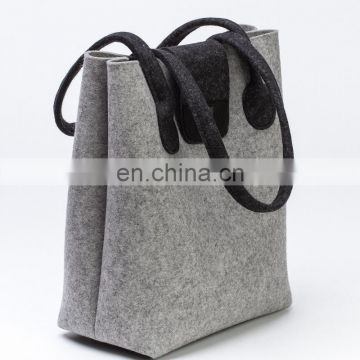 Fashion promotional Recycled felt bag custom logo