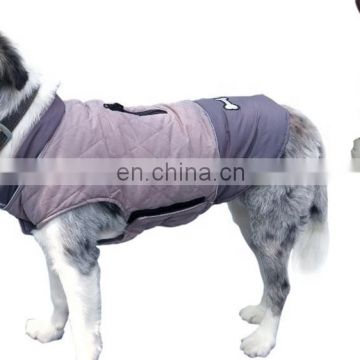 High Quality Reversible Warm Dog Jacket Coat Pet Accessories Dog Clothes Dog Jacket Coat