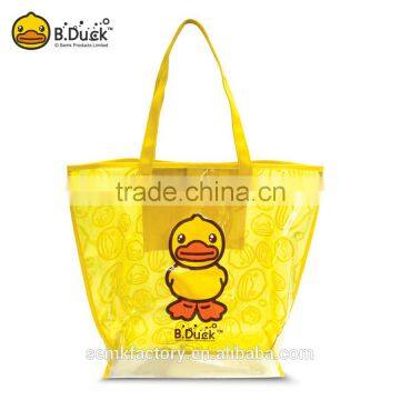 Fashionable beach bags plastic pvc woven beach bags rubber beach bags