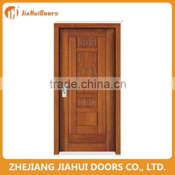 modern design security 2hour fire rated wooden door in China
