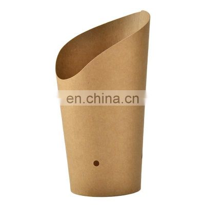 Sunkea Wholesale French Fries Paper Box Chip Cup with Custom