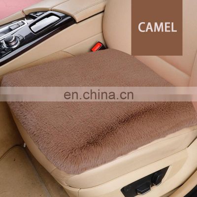 Hot sale Universal Size Winter Plush fur car seat cover car interior cover car front and rear cushion Thick protection cushion