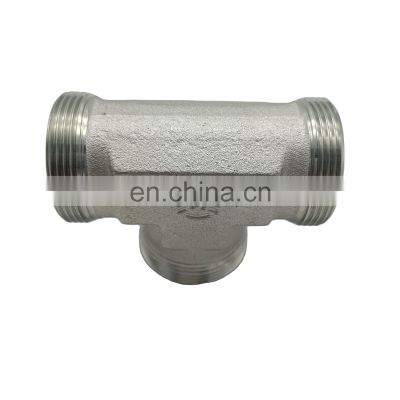 Haihuan Plumbing Fittings Malleable Cast Iron FIttings Tee Pipe Connector Tee for Sale