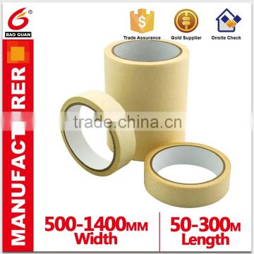 Practical Waterproof High Quality Crepe Paper Masking Tape Cover
