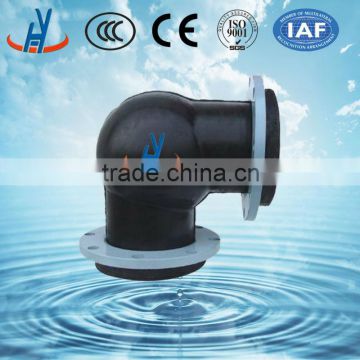 Pipe fittings good sale 90 degree flexible rubber bend