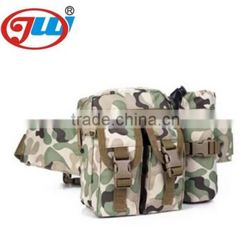 Men military waist bag with mobile phone