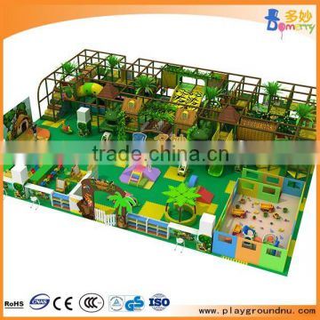 Funny jungle theme soft playground for toddler indoor play games for kids