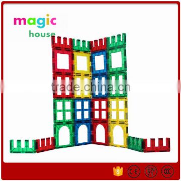 2016 New Toys Magnetic Building Set Plate For Magna Tiles Magnetic Connect Set