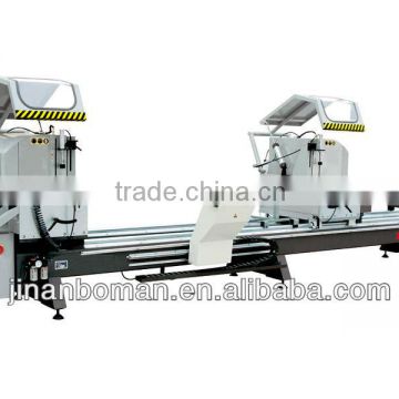 aluminum and pvc window double head cutting saw