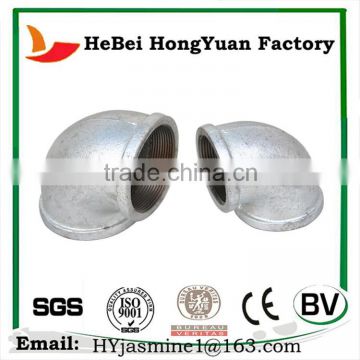 Alibaba Trade 30 Degree Elbow Fittings Hot Dipped Galvanized Pipe Fittings