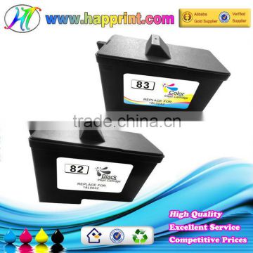 Cartridge for Lexmark 82 83 18L0032 18L0042 for Lexmark Printer and 7Y743 7Y745 ink cartridge for printer