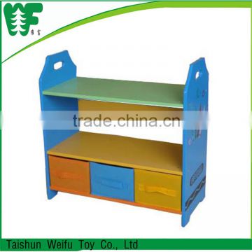 China wholesale merchandise low price home wood shelf for kids