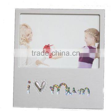 Mother & Daughter Funny Aluminum Photo Frame