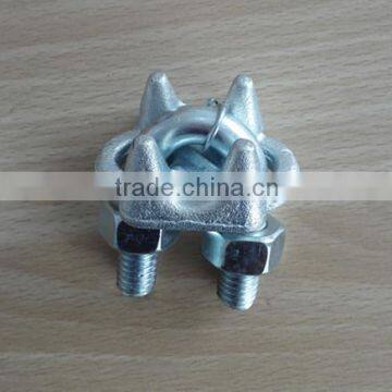 forged carbon steel rigging hardware galvanized wire rope clip