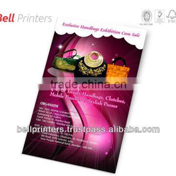 High Quality Fashion Accessories Printed Flyers