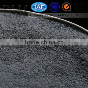 China silica exporter light weight heat resisting concrete admixture silica fume for sale
