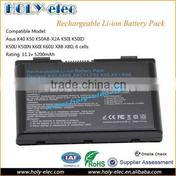 Laptop Battery For ASUS A32- F52 A32-F82 L0690L6 K40 K40E K40IJ K40IN K50 K51