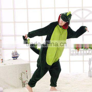 M/L promotional customized plush dinosaur animated cartoon jumpsuits/one-pieces/teddies/bodysuit