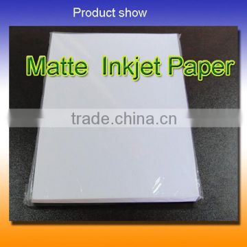 190gsm Double Side Matte Paper/Matte Coated Paper/Matte Photo Paper Manufacturer