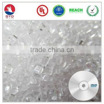 Optical grade Polycarbonate PC plastic raw material for CD discs