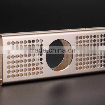 New design anodized wireless speaker housing by oem manufacturer in Shenzhen