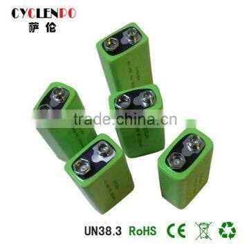 9v ni-mh battery 120mah 150-300mah rechargeable nimh battery for power tools/telecom/electronic