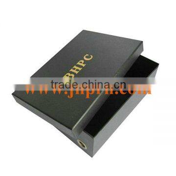 Luxury black cardboard shoe box