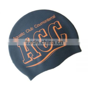 Cheap hot sale silicone material funny swimming cap