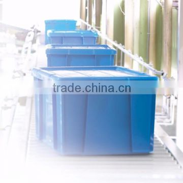 High quality and Japanese large plastic storage boxes Container for industrial use , Lid also available