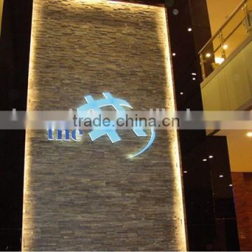 Moscow led channel letters led facade letters led custom logos led lighting stairs