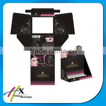 Foldable Printed Coardboard Paper Box for Mascara Display