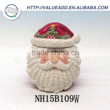 Competitive price christmas ceramics clear jars manufacturers in china