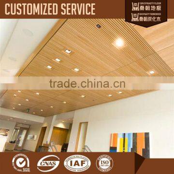 Most popular Wood Ceiling Designs for Lobby