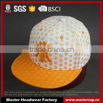 Custom 3D embroidery logo Diamond polyster snapback hat for wholesale