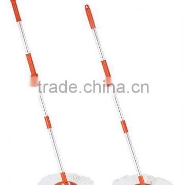 spin mop pole with telescopic pole
