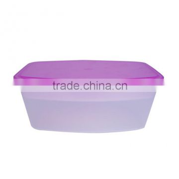 Trapezoidal Crisper Lunch box with two layers