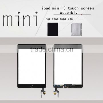 Factory price for ipad mini 3 lcd with touch screen, accept Paypal