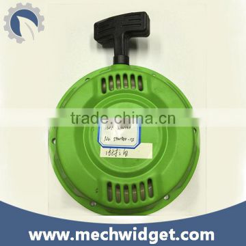 Green color steel/iron pull recoil starter for 168F generator engine with large warehouse