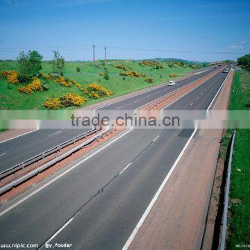 Highway guardrail Q235, including corrugated beams, posts, bolts and terminals