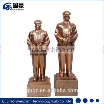 Custom Resin craft figure Chairman Mao zedong Maotsetong Statue