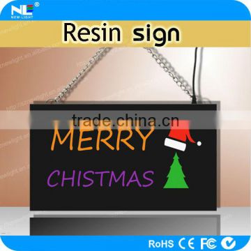 best quality LED Christmas sign for department store and shop