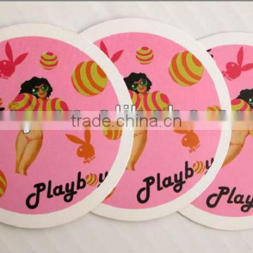 new product round shape paper beer mat