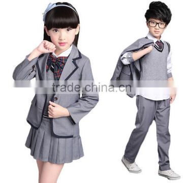 Factory discount kids clothes school wear uniform manufacturer of preschool uniforms