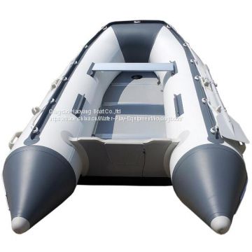 (CE) 3.6m for 6 person pvc inflatable aluminum boat with inflatable boat