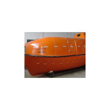 6.5m marine fire-proof type totally enclosed life boat SOLAS approved
