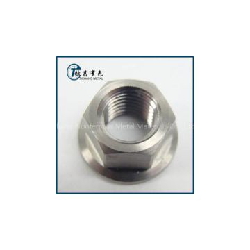 GR5 Titanium Alloy Flanged Hex Nuts